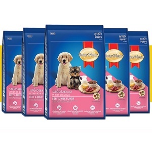 Thức ăn cho chó con Smartheart Puppy - 3kg, dành cho chó dưới 1 năm tuổi