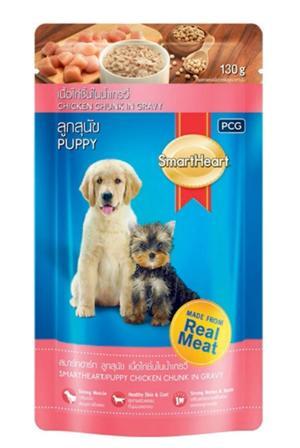 Thức ăn cho chó con Smartheart Puppy - 400g, dành cho chó dưới 1 năm tuổi