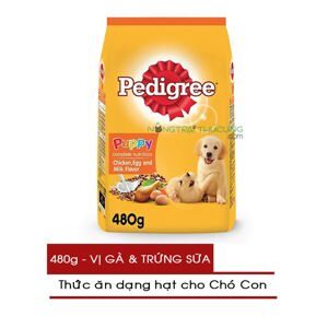 Thức ăn cho chó Pedigree Puppy Chicken & Egg Flavor (vị gà và trứng) - 1.5 kg