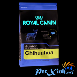 Thức ăn cho chó Royal Canin Chihuahua Junior - 500g, dành riêng cho Chihuahua từ 8 tuần - 8 tháng