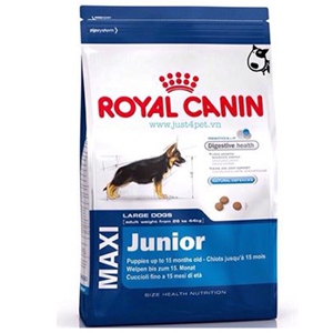 Thức ăn cho chó Royal Canin Maxi Junior - 1kg, dành cho chó từ 26-44kg và từ 2-15 tháng