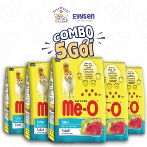 Thức ăn cho mèo Me-O vị Cá ngừ (Tuna) - 7kg (350g x 20gói)