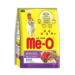 Thức ăn cho mèo Me-o vị Hải sản (Seafood) - 350g