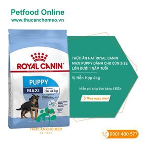 Thức ăn chó Royal Canin Maxi Puppy - 4kg