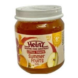 Thức ăn dặm dinh dưỡng rau câu trái cây Heinz 110g