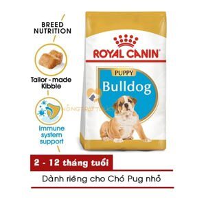 Thức ăn hạt cho chó Royal Canin Bulldog Puppy 3kg