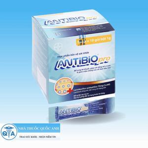 Thực phẩm bảo vệ sức khoẻ bổ sung lợi khuẩn antibio pro 100 gói (10 túi x 10 gói bột 1g)