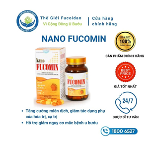 Thực Phẩm Bảo Vệ Sức Khỏe Nano Fucomin Học Viện Quân Y 30 Viên