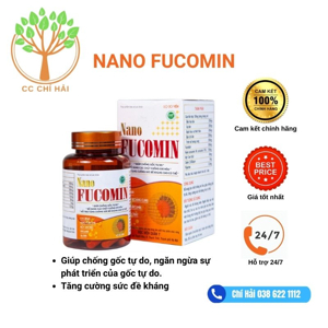 Thực Phẩm Bảo Vệ Sức Khỏe Nano Fucomin Học Viện Quân Y 30 Viên