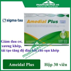 Thực phẩm bảo vệ sức khỏe xương khớp Amedial Plus, Hộp 30 gói