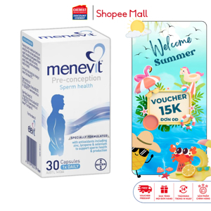Thực phẩm bổ sung Bayer Menevit 30 viên