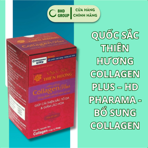 Thực phẩm bổ sung Collagen Plus Quốc Sắc Thiên Hương hộp 60 viên