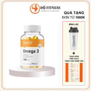 Thực phẩm bổ sung Ostrovit Omega 3 D3 K2 - 180 viên