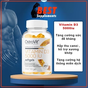 Thực phẩm bổ sung Ostrovit Vitamin D3 5000IU 250 viên