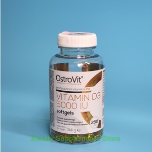 Thực phẩm bổ sung Ostrovit Vitamin D3 5000IU 250 viên