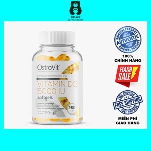 Thực phẩm bổ sung Ostrovit Vitamin D3 5000IU 250 viên