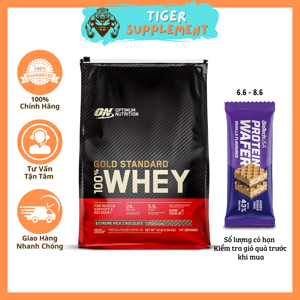 Thực phẩm bổ sung sữa tăng cơ bắp protein 10 Lbs whey gold  Standard