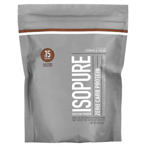 Thực phẩm bổ sung tăng cơ Isopure Zero Carb Cookies & Cream 1lbs