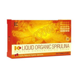 Thực phẩm bổ sung tảo xoắn k- Liquid Organic Spirulina