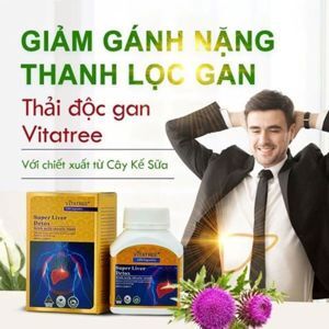 Thực phẩm bổ sung và Vitamin Liver Detox Vitatree Australia - Giải độc, bổ gan, giảm mỡ trong gan