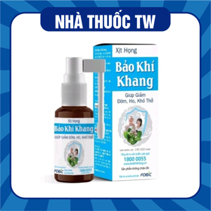 Thực phẩm chức năng Bảo Khí Khang - Hộp 2 vỉ x 10 viên