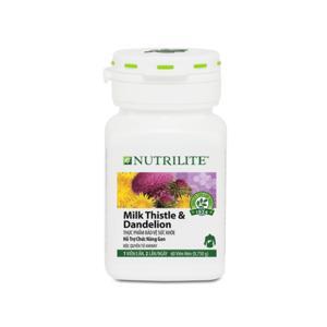 Thực phẩm chức năng bảo vệ gan Nutrilite Milk Thistle & Dandelion - 60 viên