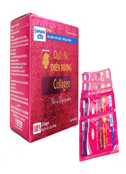 Thực phẩm chức năng bổ sung Collagen Quốc Sắc Thiên Hương 20 gói