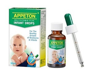 Thực phẩm chức năng bổ sung dinh dưỡng cho trẻ em Appeton infant drop