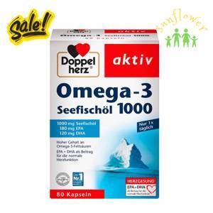 Thực phẩm chức năng Bổ tim Omega- 3 seefischol Doppelherz - 1000mg