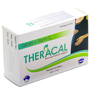 Thực phẩm chức năng CMPS Theracal bổ sung vitamin D và Canxi