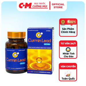 Thực phẩm chức năng Curmin Lead Softget hỗ trợ điều trị bệnh viêm loét dạ dày, hành tá tràng