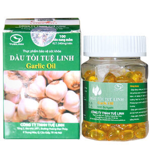 Thực phẩm chức năng dầu tỏi Tuệ Linh