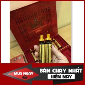 Thực phẩm chức năng đông trùng hạ thảo ống đỏ Dongchoonghacho Premium Gold hộp 20 ống