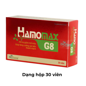 Thực phẩm chức năng giúp giảm mỡ trong máu Hamomax