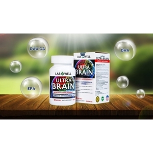 Thực Phẩm chức năng giúp trí não phát triển tốt hơn Lab Well Ultra Brain - 60 viên