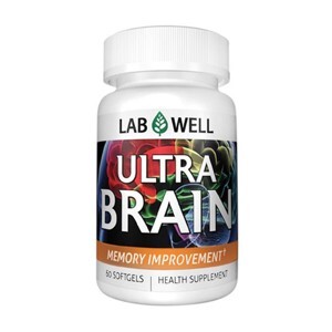 Thực Phẩm chức năng giúp trí não phát triển tốt hơn Lab Well Ultra Brain - 60 viên