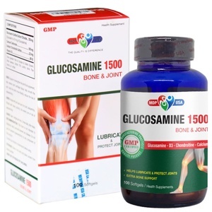 Thực phẩm chức năng Glucosamine HCl 1500mg MSM 1500mg - 100 viên