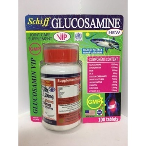 Thực phẩm chức năng Glucosamine HCl 1500mg MSM 1500mg - 100 viên