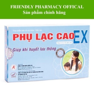 Thực phẩm chức năng hỗ trợ khí huyết lưu thông Phụ Lạc Cao EX 30 viên