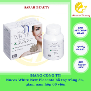 Thực phẩm chức năng hỗ trợ làm trắng da, chống nắng Nucos White 60 viên