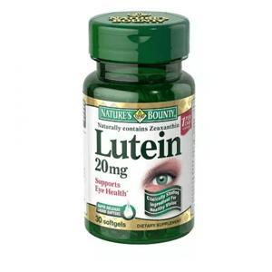 Thực Phẩm Chức Năng Hỗ Trợ Tăng Cường Thị Lực Nature’s Bounty Lutein 20mg (30 Viên)