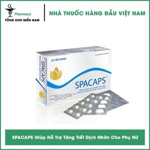 Thực phẩm chức năng hỗ trợ tăng tiết dịch nhờn Spacaps 30 viên