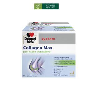 Thực phẩm chức năng hỗ trợ xương khớp Doppelherz Collagen Max 30 ống