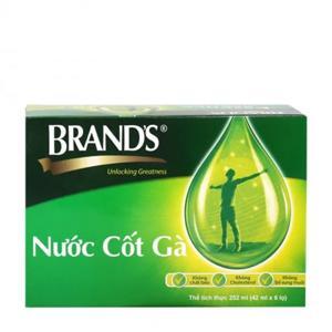 Thực phẩm chức năng hộp  6 hũ nước cốt gà Brand's 42ml