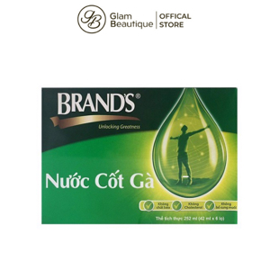 Thực phẩm chức năng hộp  6 hũ nước cốt gà Brand's 42ml
