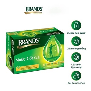 Thực phẩm chức năng hộp  6 hũ nước cốt gà Brand's 42ml