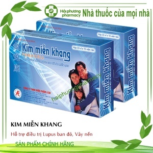 Thực phẩm chức năng Kim Miễn Khang 30 viên-hỗ trợ điều trị vẩy nến và lupus ban đỏ hệ thống