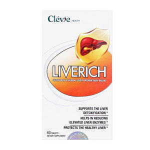 Thực phẩm chức năng Liverich giúp hỗ trợ chức năng giải độc cho gan 60 viên