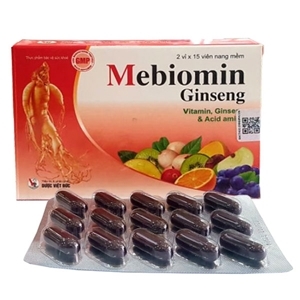 Thực phẩm chức năng Mebiomin Ginseng 30 viên