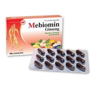 Thực phẩm chức năng Mebiomin Ginseng 30 viên